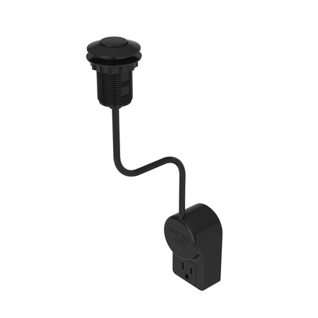 Newport Brass Air Activated Disposer Switch in Gloss Black 111/54